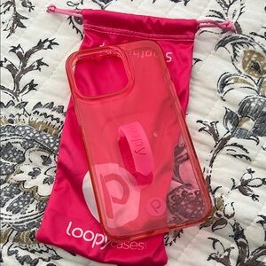 Loopy Case Neon Pink Phone Case